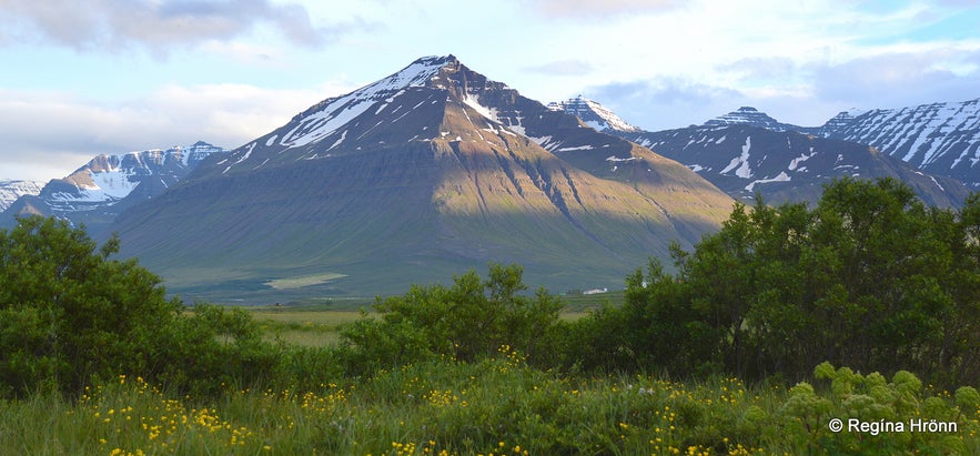 The warm Footbath of the Bakkabræður brothers in Svarfaðardalur Valley