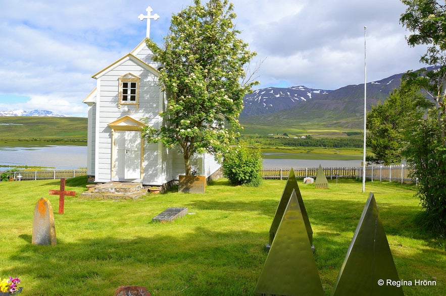 The beautiful Churches in Svarfaðardalur Valley in North Iceland