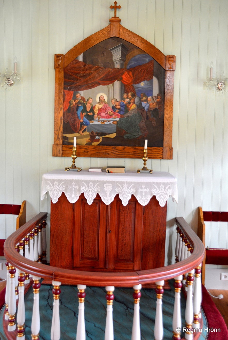 The beautiful Churches in Svarfaðardalur Valley in North Iceland