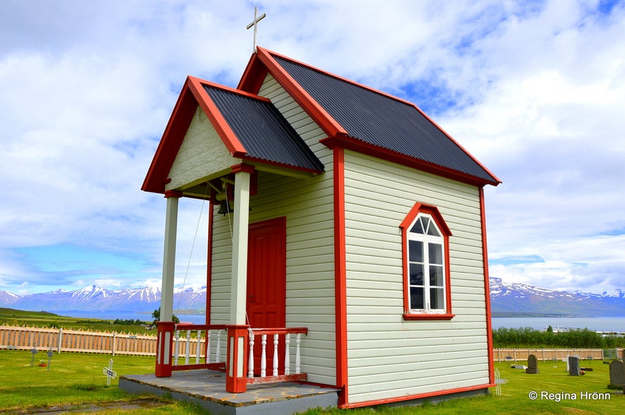 The beautiful Churches in Svarfaðardalur Valley in North Iceland