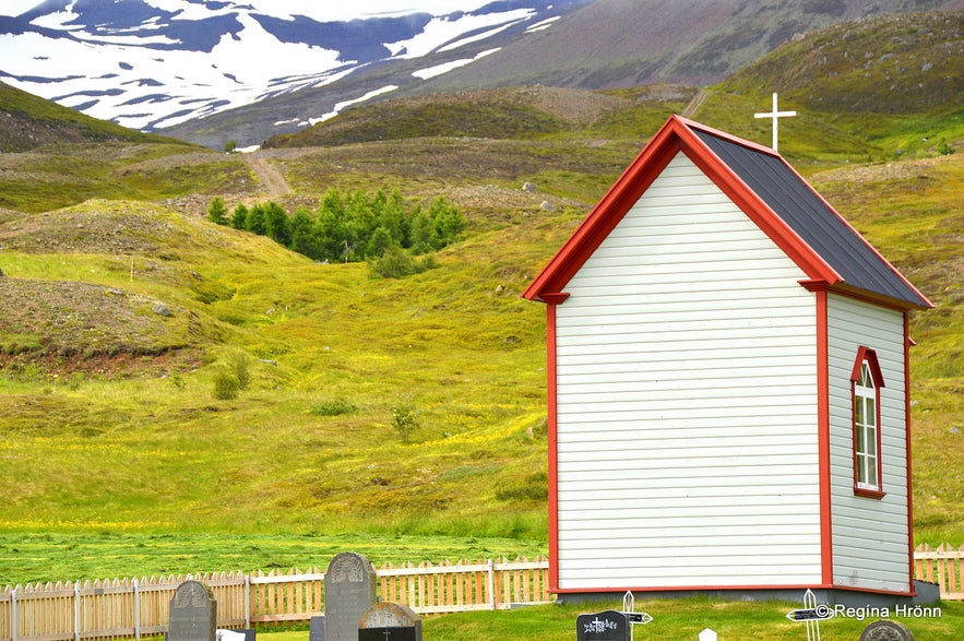 The beautiful Churches in Svarfaðardalur Valley in North Iceland