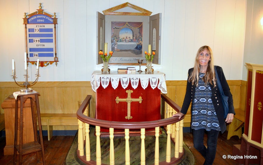 The beautiful Churches in Svarfaðardalur Valley in North Iceland