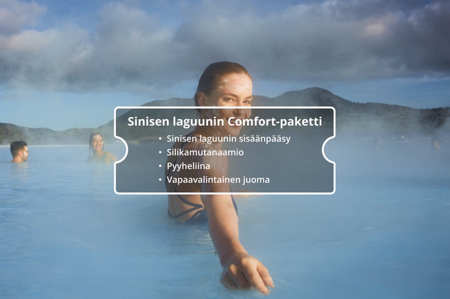 Sinisen laguunin Comfort-lippu