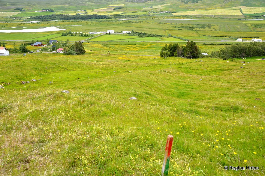 The warm Footbath of the Bakkabræður brothers in Svarfaðardalur Valley