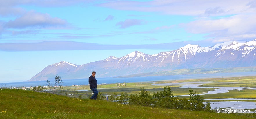 The warm Footbath of the Bakkabræður brothers in Svarfaðardalur Valley