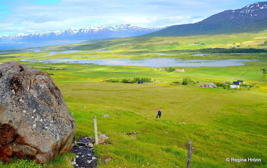 The warm Footbath of the Bakkabræður brothers in Svarfaðardalur Valley