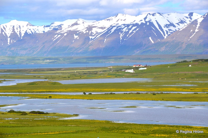 The warm Footbath of the Bakkabræður brothers in Svarfaðardalur Valley