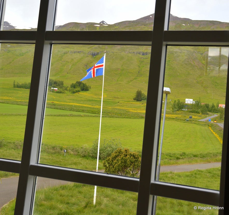 The warm Footbath of the Bakkabræður brothers in Svarfaðardalur Valley