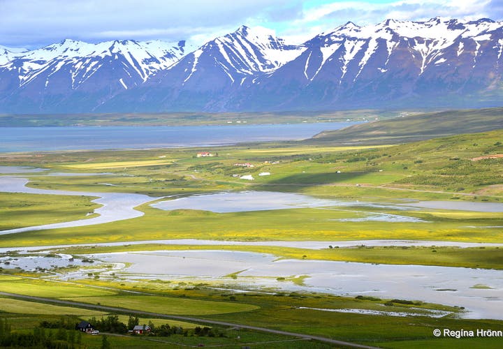 The beautiful Svarfaðardalur Nature Reserve and Húsabakki in North Iceland