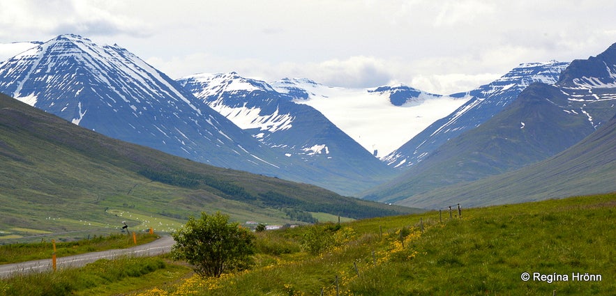 The warm Footbath of the Bakkabræður brothers in Svarfaðardalur Valley