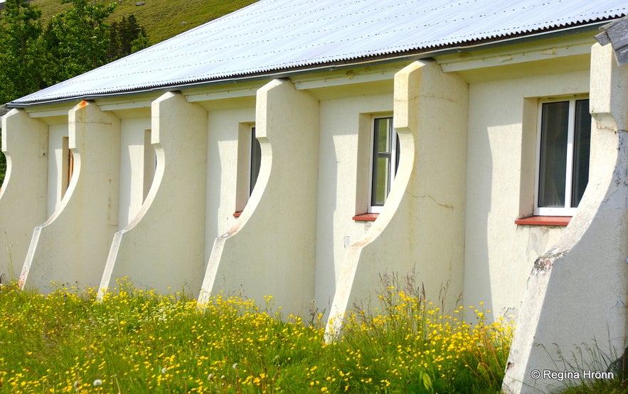 The warm Footbath of the Bakkabræður brothers in Svarfaðardalur Valley