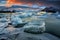 The Fjallsarlon glacier lagoon is one of Iceland's hidden gems.