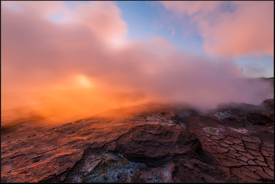 GAZING AT THE GEYSERS