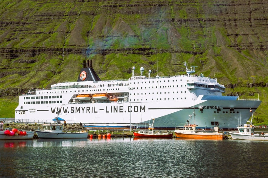 Taking the Norrona Ferry from Seydisfjordur is one of the top things to do in Seydisfjordur for travelers arriving from Denmark.