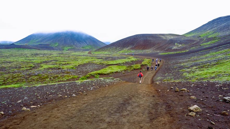 Experience the top activities in Iceland for adrenaline junkies with volcanic hiking on the Reykjanes Peninsula.