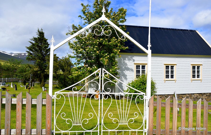 The beautiful Churches in Svarfaðardalur Valley in North Iceland