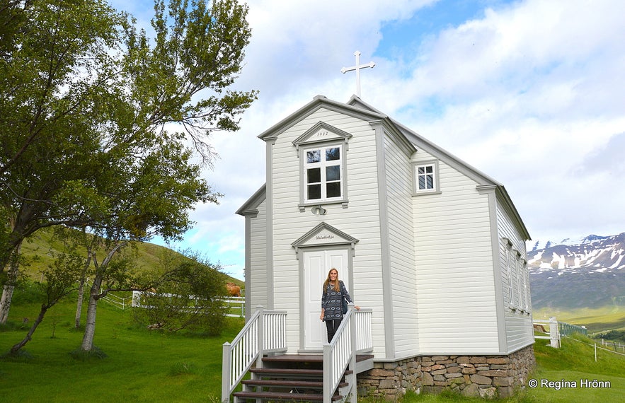 The beautiful Churches in Svarfaðardalur Valley in North Iceland