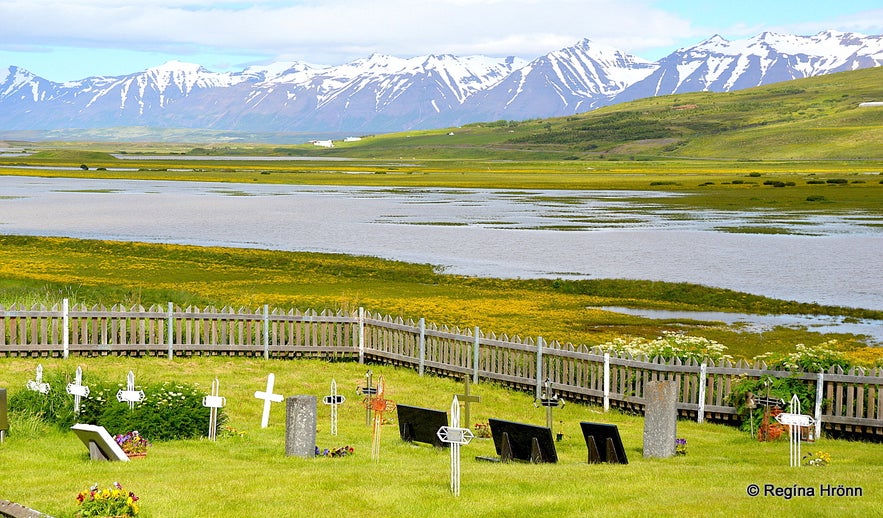 The beautiful Churches in Svarfaðardalur Valley in North Iceland