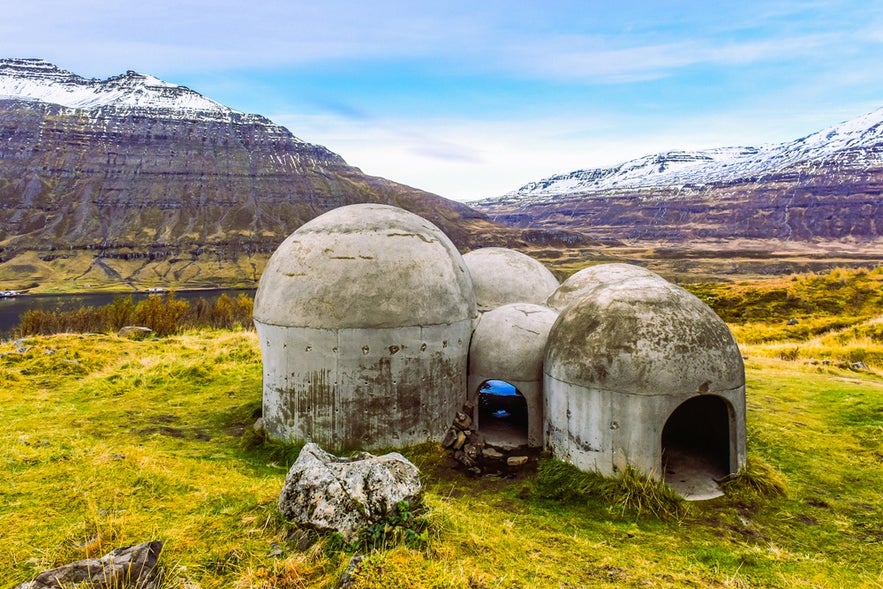 Hiking to the unique Tvisongur Sound Sculpture is one of the top things to do in Seydisfjordur for art and nature lovers.