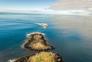 Boat Ride from Brjanslaekur Port to Flatey Island