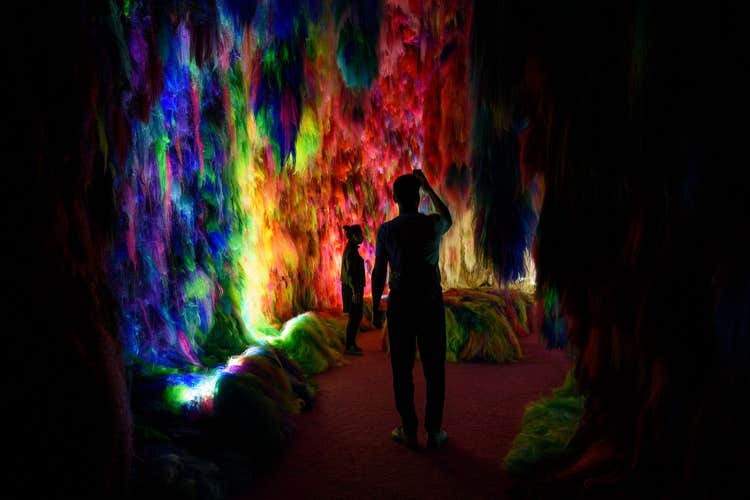 Chromo Sapiens is an art installation in East Reykjavik by Icelandic contemporary artist Shoplifter.