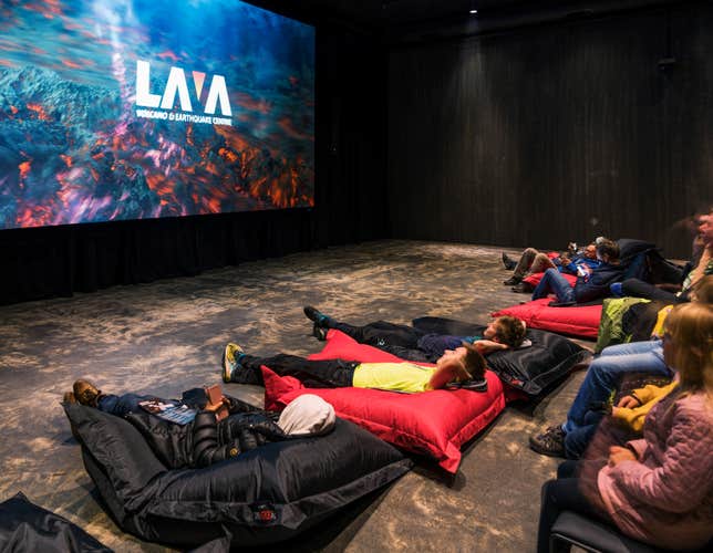 4K Volcano Cinema Ticket at the LAVA Centre in South Iceland