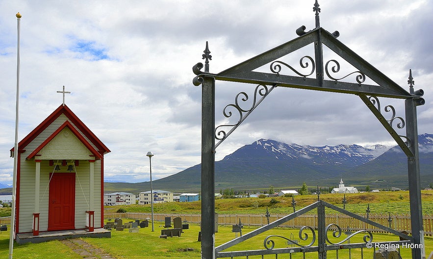 The beautiful Churches in Svarfaðardalur Valley in North Iceland