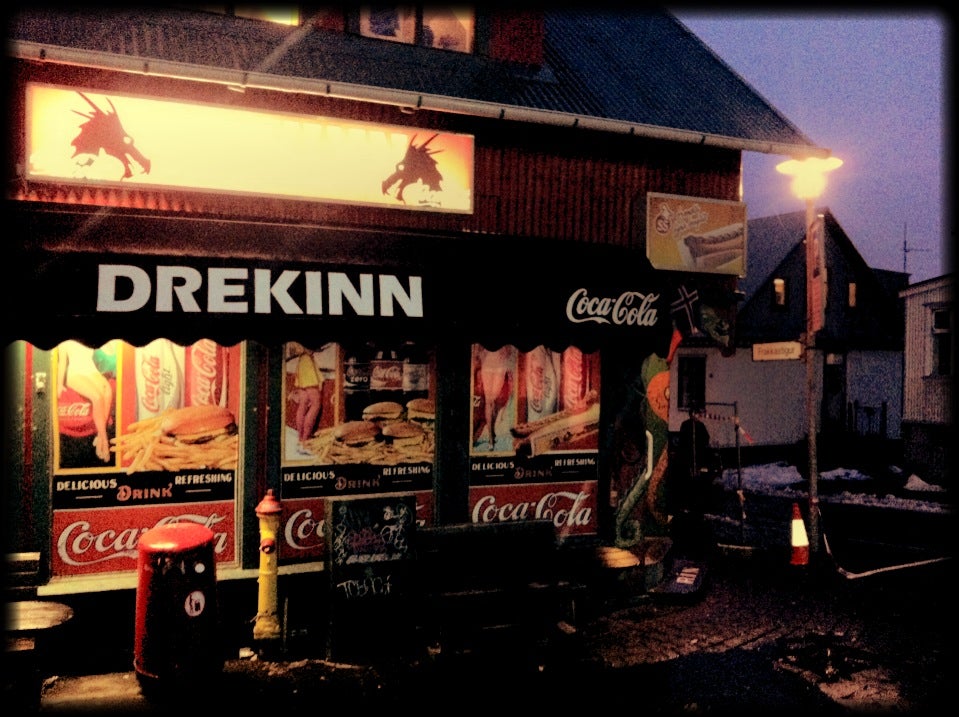 The dragon in Reykjavik