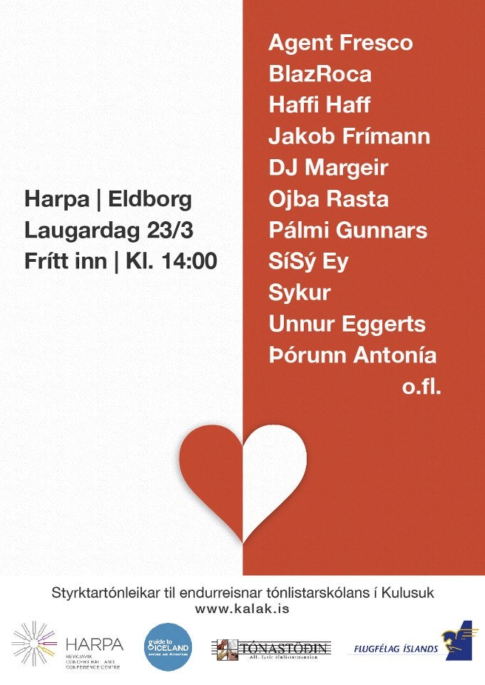 A Concert for the Rebuilding of the Kulusuk Music School