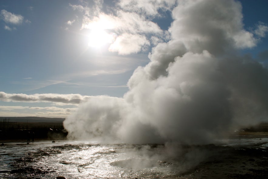 Photos of Gullfoss and Geysir 