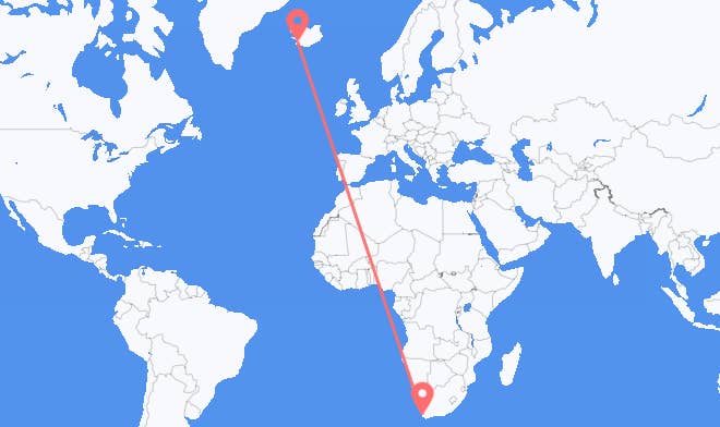 Cape Town to Reykjavik