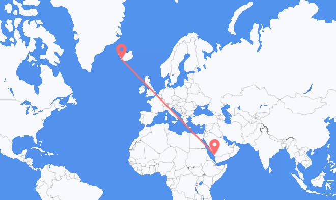 Abha to Reykjavik