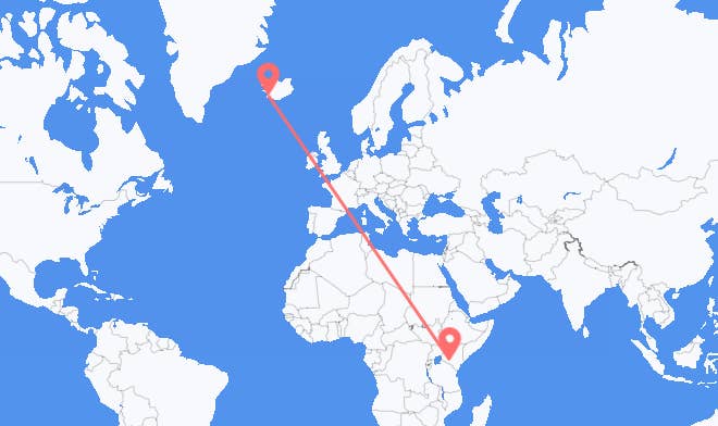 Nairobi to Reykjavik